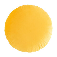 Ronde fluwelen kussenhoes, 45 cm (18 inch) effen azuurblauw, afneembare hoes voor vloerdecoratie – geschikt voor ronde kussens van 45 cm (18 inch).