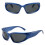 (Blue Frame Gray Piece) Wind Sports Sunglasses 1