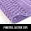 Tapis de bain/douche violet 35 x 16 pouces 1