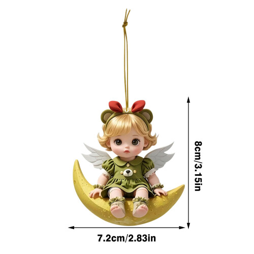 Valentine's Day Keychain Acrylic 2D Flat 2 pcs 2