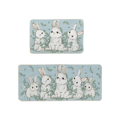 Oster-Küchenmatten-Set, 2-teilig, Polyester 2