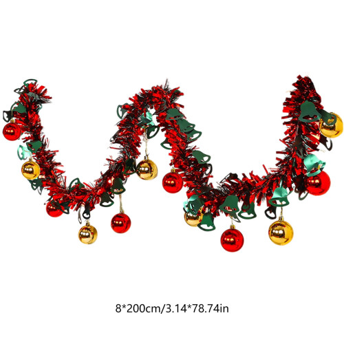 Guirlande de boules de Noël, décoration de Noël 2