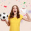 Plastic cheer megafoon wit, 2 stuks 3