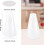 Plastic cheer megafoon wit, 2 stuks 2