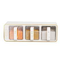 Wall Mounted Spice Box 3 Compartments, ABS, 320x100x100mm