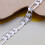 Unisex 925 Silver 6MM Flat Chain Bracelet Gift 5