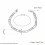 Unisex 925 Silver 6MM Flat Chain Bracelet Gift 10