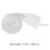 KALLORY Meat Netting Roll White Cotton Thread Elastic Netting for Roasting and Smoking 2