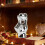 Ceramic Heart Figurines Minimalist 2 pcs 5