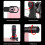 Téléobjectif pour téléphone 18x28x36x64x 8