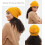 Καπέλο βαμβακιού Beanie για γυναίκες άνδρες, διπλά ζεστά πλεκτά χειμωνιάτικα 3