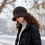 Tidningshatt Dam Bomull Fluffig Flat Cap 7