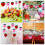 Conjunto de 6 lanternas de morango para decoração de chá de bebê, casamento e cerimônia. 4