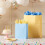 Große Geschenktüte Hellblau 2