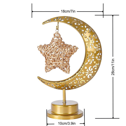 Φωτιστικό νυκτός LED Starry Moon - Ρομαντικό γαλαξία με ολογραφικό φως διάθεσης για 2
