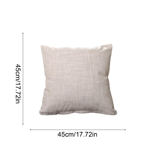 Housse de canapé d'été en polyester 45x45cm avec fermeture éclair 2