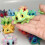 Statuette di salamandre stampate in 3D, rosse, verdi e blu (3 pezzi) 2