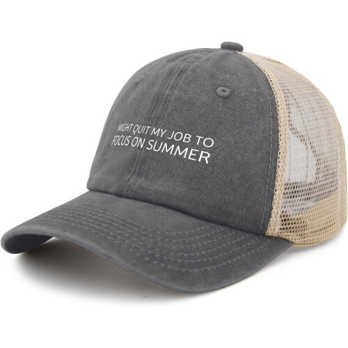 Șapcă Trucker Unisex, reglabilă, din amestec de bumbac 1