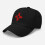 Καπέλο Zia Sun Symbol - Κόκκινο Νέο Μεξικό, Unisex, Κεντημένο Καπέλο Zia από Βαμβάκι με 3