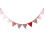 peça de bandeirola triangular floral para decoração de festas temáticas. 5