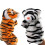 Tiger Puppet Hand Puppet Assorted Colors Durable Material Storytelling Accessory 5