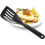 Spatula Sliotáilte Scoop & Drain Dubh Aon Mhéid 4