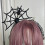 Tiara de Halloween com bruxa e teia de aranha (1 peça) 4