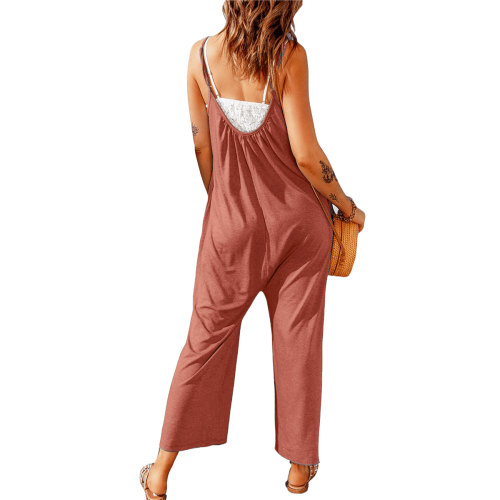 Mawalde Casual Jumpsuits voor Dames, Oranje L 1