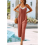 Mawalde Casual Jumpsuits voor Dames, Oranje L 3
