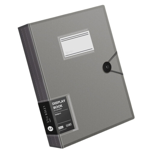 Dokumentenmappe mit 80 Fächern, DIN A4-Format, Präsentationsmappe für Büro und Schule 1