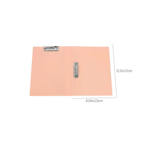 Dual-Clip A4 Folder – Horizontal/Vertical Plastic Clipboard for Office, Study & Document Organization – Compatible with Standard Paper 2