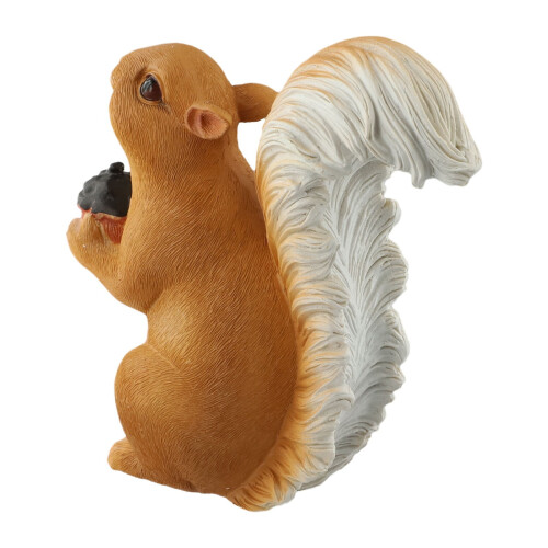 Eichhörnchen-Gartenfigur aus Kunstharz, Außendekoration 1