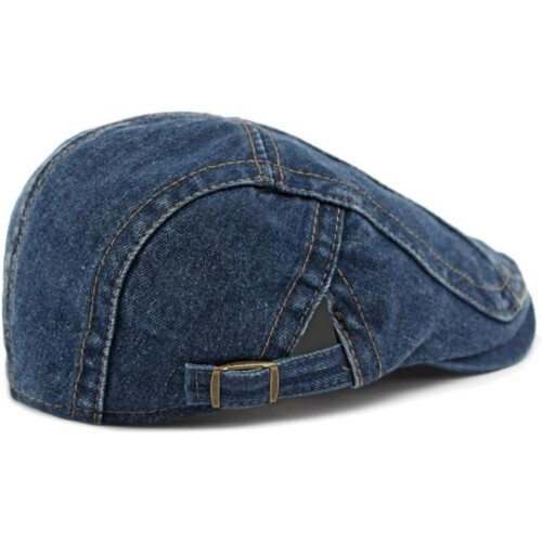 Τζιν Καπέλα Newsboy Flat Cap για Άνδρες Γυναικεία Ρυθμιζόμενο Καπέλο Ταξιδιού Ivy Gatsby 1