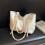 Silk Tote Bag Small Horizontal Square Shape 4