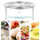 Stainless Steel Steam Rack Multifunctional,, Compact, Strong and Break-Resistant Kitchen Cooking Accessory 7