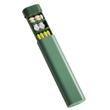 Multi-Functional Portable Medicine Organizer 176x44x26mm Green