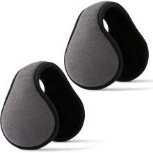 2Pcs Ear Muffs For Winter Men Women, Fleece Ear Warmers Winter Warm Earmuffs For Cold Winters Adjustable