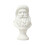Weißer Weihnachtsmann-Tischornament, Harzfigur, 25 cm 1