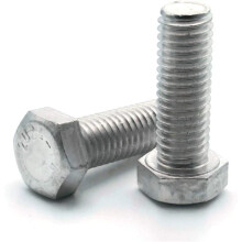 Aluminum Hex Bolts 3/8-16 Full Thread Hex Cap Screws 3/8-16 x 1-1/2 inch QTY 25