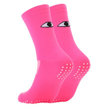 Cycling Socks Men & Women Outdoor Sports Running Basketball Bike Footwear for Road Bike MTB Riding Socks, Hot Pink, M