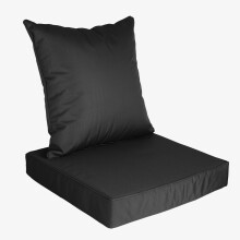 Wasserdichtes Outdoor-Sitzkissen-Set mit abnehmbarem Bezug