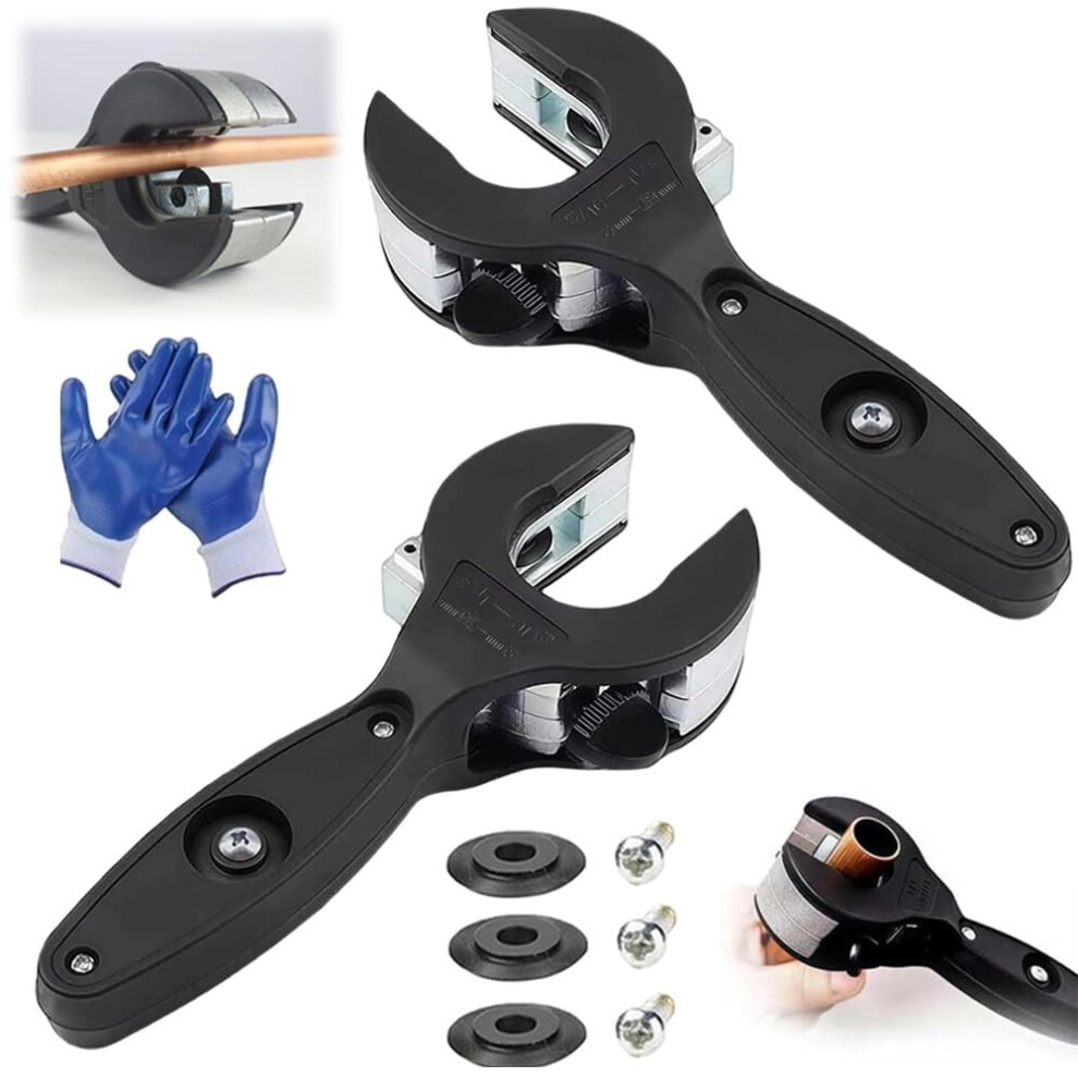 Pipe Cutter Tool Stainless Steel Copper Aluminum Pvc 2 Pcs 900223241641
