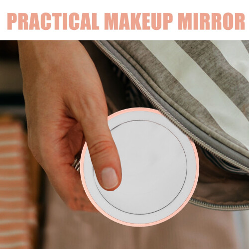 Compact Hand Mirror for Travel - Portable 1 Pack 2