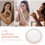 Compact Hand Mirror for Travel - Portable 1 Pack 4