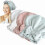 Mikrofiber hårhåndklædehætte blød, absorberende 3-pak 1
