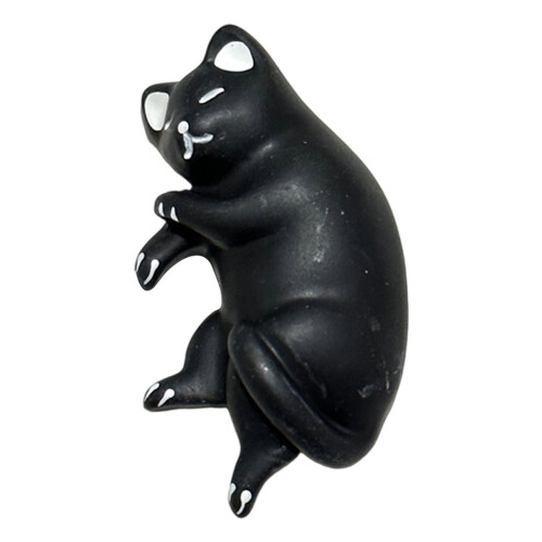 Cat-shaped refrigerator magnet white 1 piece