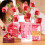 Caixa de presente surpresa com explosão, envelope vermelho dobrável (1 unidade) 4