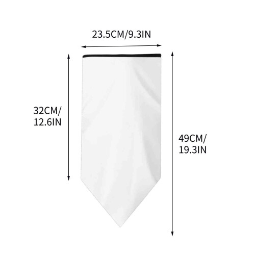UV Protection Cooling Neck Gaiter White 2