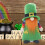 St. Patrick's Day plush doll 9 inches 1