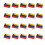 Venezolanische Handflagge, Mini-Windfahne, 1 Stück 2